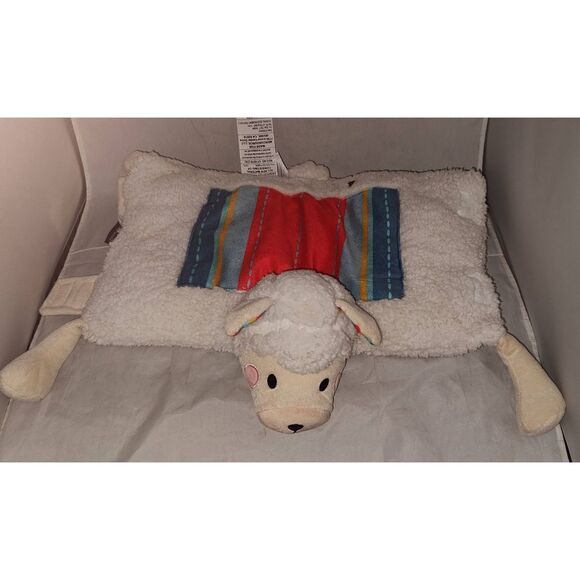 FAO Schwarz Llama Pillow Plush Alpaca Lamb Doll Realistic 16" x 19" - Picture 1 of 11